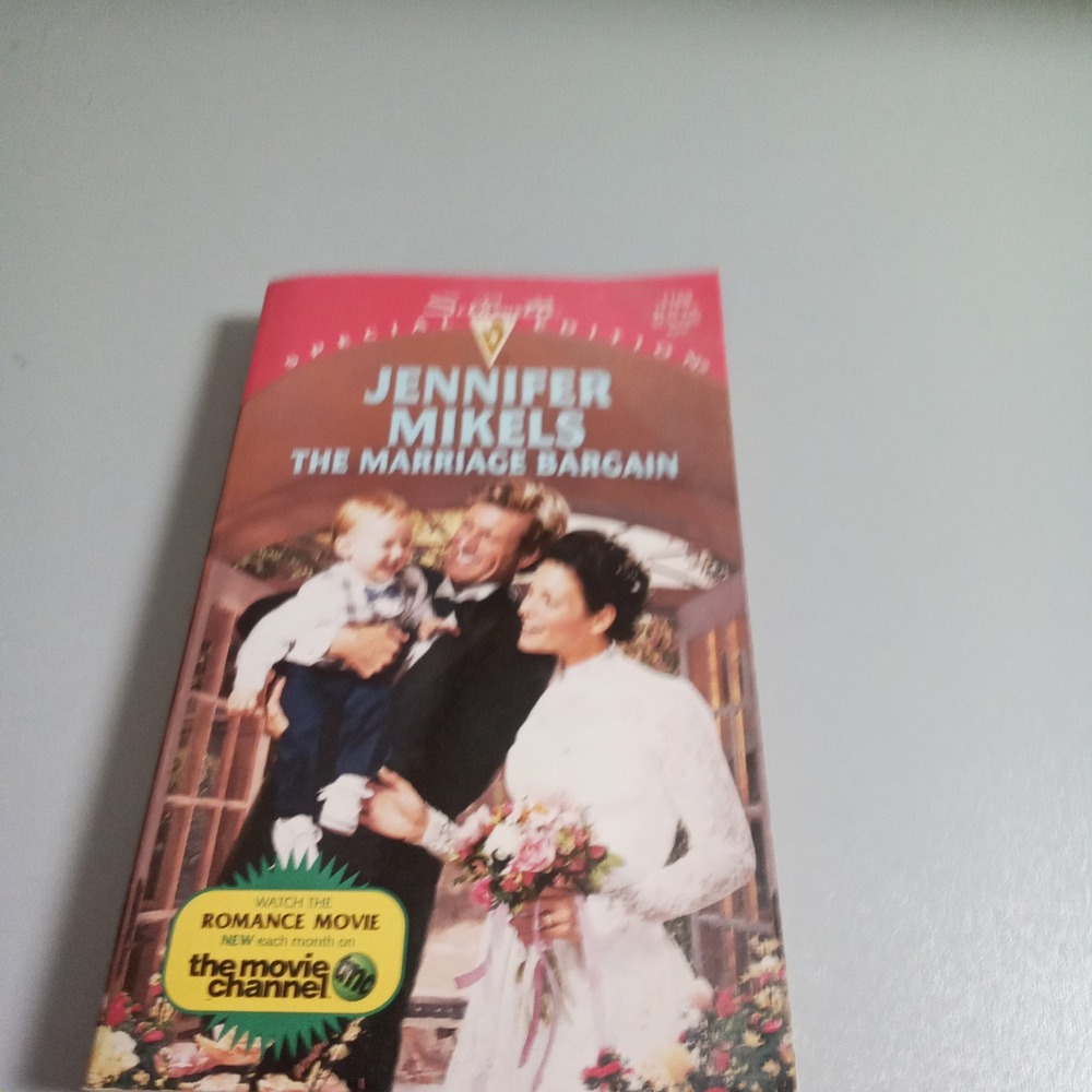 The Marriage Bargain Jennifer Mikels Silhouette Special Edition 1998 Paperback